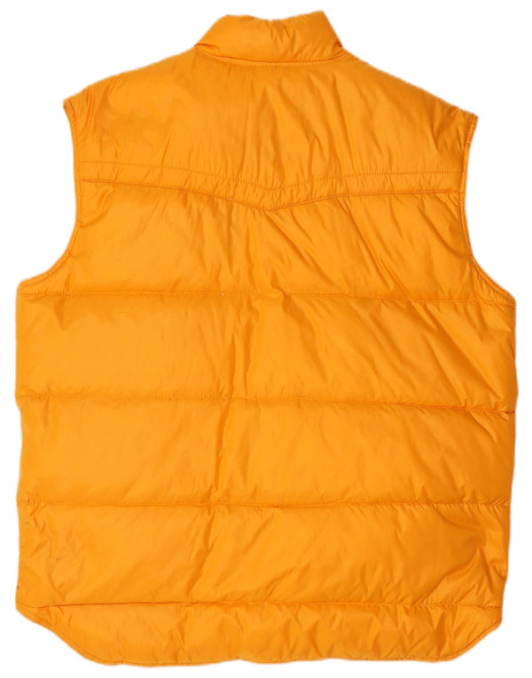 Gilet imbottito da uomo Dolomite UK 40 Large Arancione Nylon