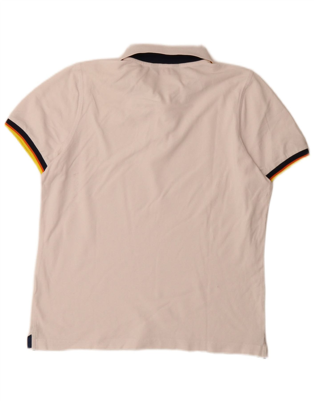 Polo K-Way da uomo di colore bianco medio