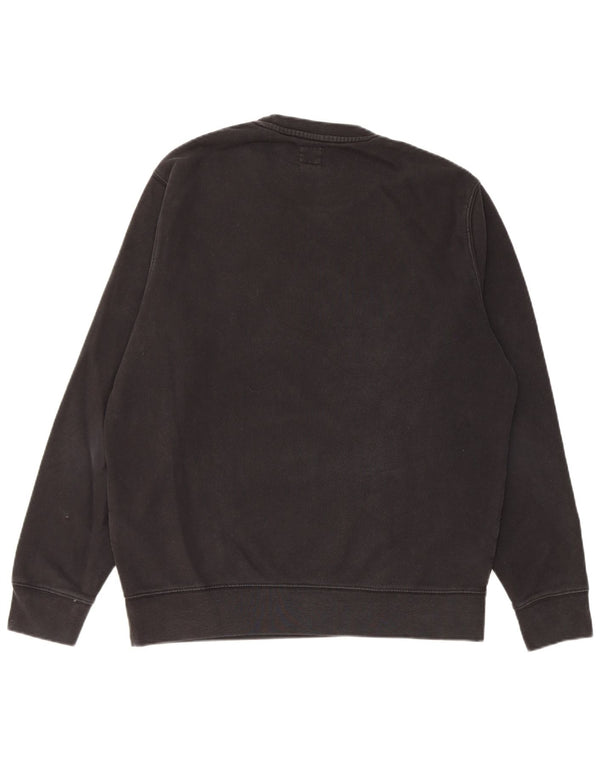 Felpa Levi's da uomo con vestibilità standard, in cotone nero medio