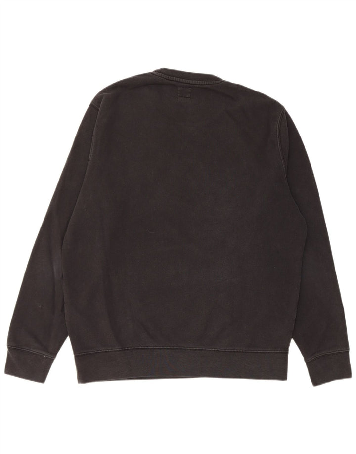 Felpa Levi's da uomo con vestibilità standard, in cotone nero medio