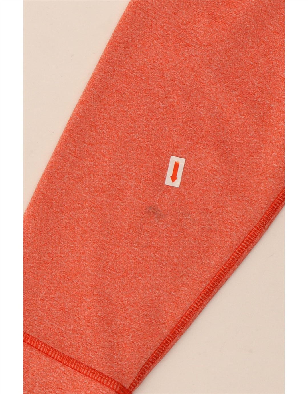 THE NORTH FACE Felpa con cappuccio grafica da donna UK 14 Large Arancione Poliestere