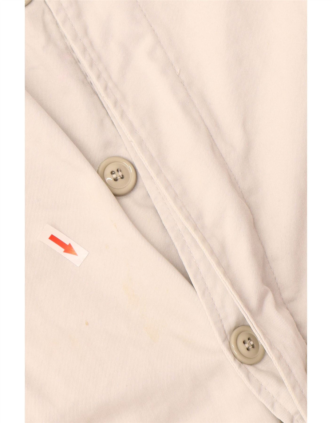 Soprabito grafico da uomo uniforme UK 40 grande bianco