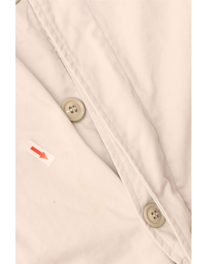 Soprabito grafico da uomo uniforme UK 40 grande bianco