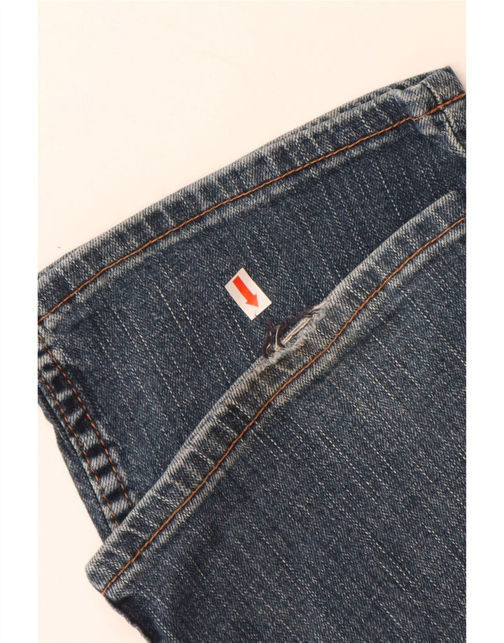 WRANGLER Jeans dritti elasticizzati Texas da uomo W34 L30 cotone blu