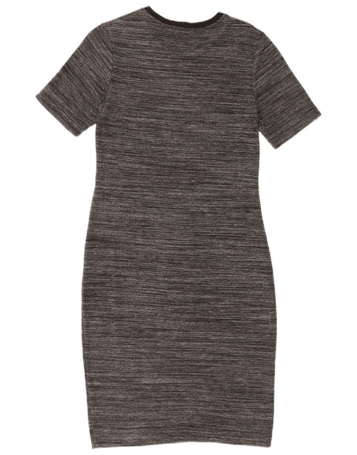 Abito tubino Zara da donna UK 12 grigio medio chiazzato