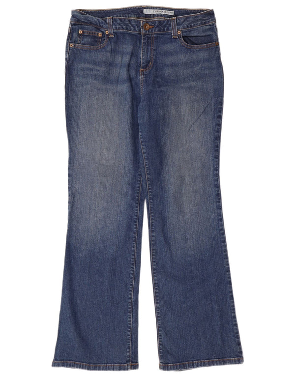 Jeans Bootcut da donna Dkny US 16 2XL W35 L32 Cotone blu
