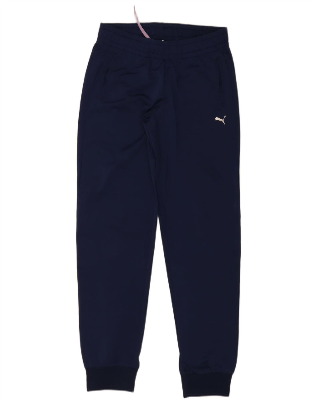 Pantaloni da tuta da donna Puma Joggers UK 10 Small Poliestere blu navy