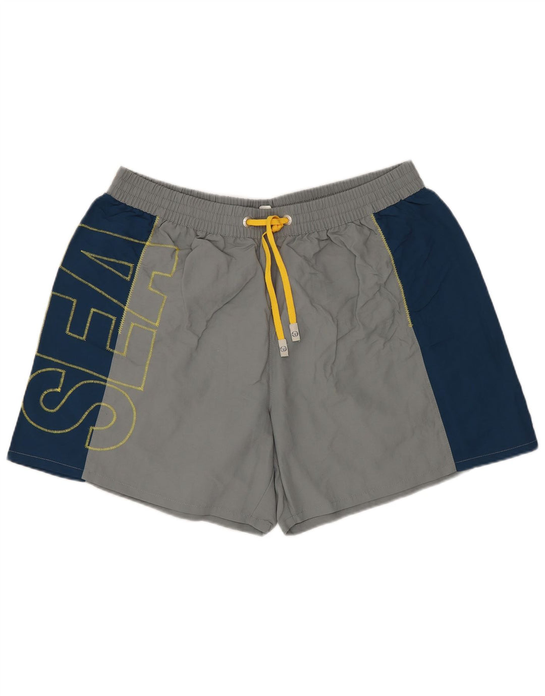 SERGIO TACCHINI Pantaloncini da bagno grafici da uomo XL Poliammide color block grigio