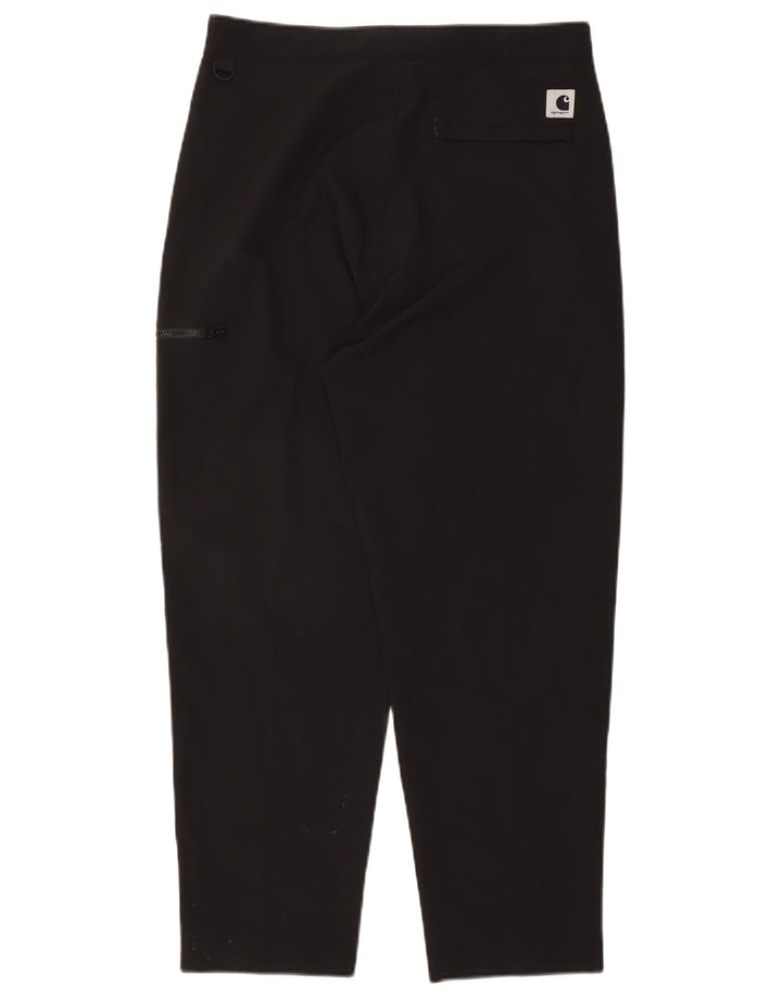 Pantaloni cargo affusolati da uomo Carhartt medi W31 L26 poliestere nero