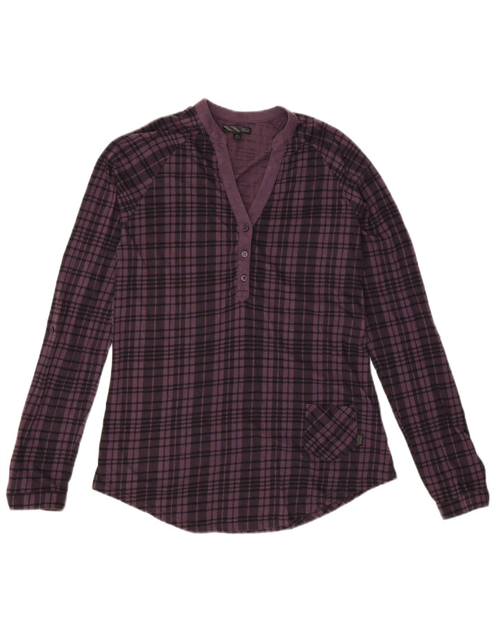 Top camicetta a maniche lunghe da donna UK 12 media