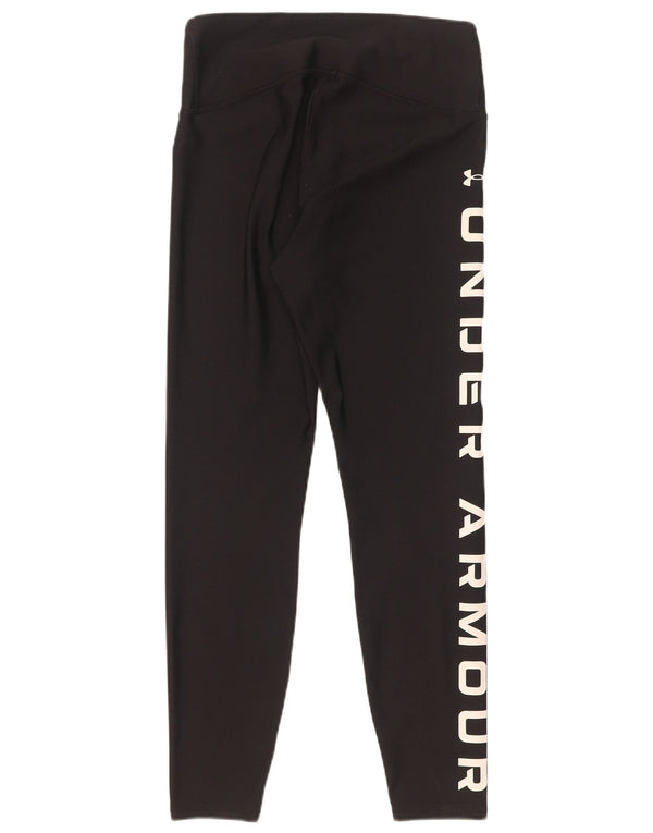 Leggings grafici da donna Under Armour Heat Gear UK 12 medio nero