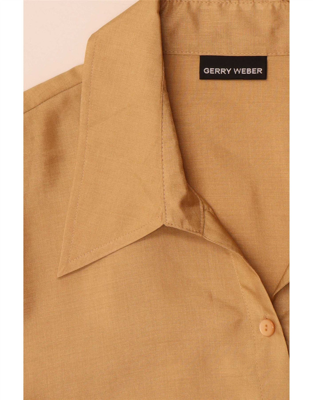 Camicia a maniche corte da donna Gerry Weber UK 16 Large Beige