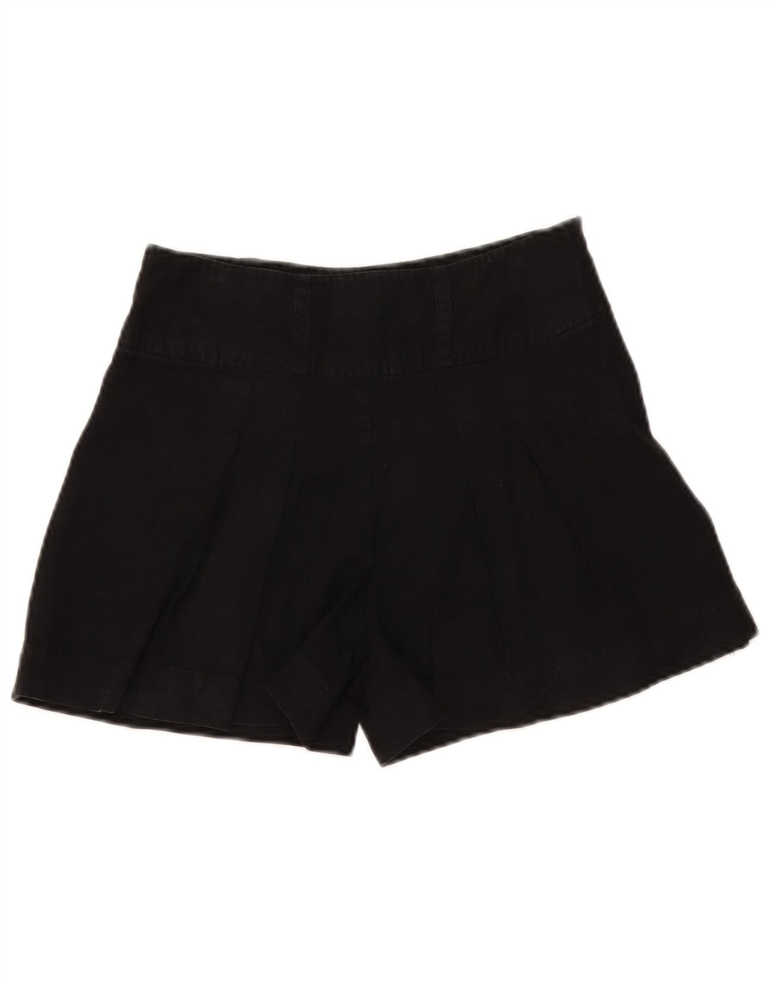 Pantaloncini casual con pegged da donna Oasis UK 8 Small W28 Lyocell nero