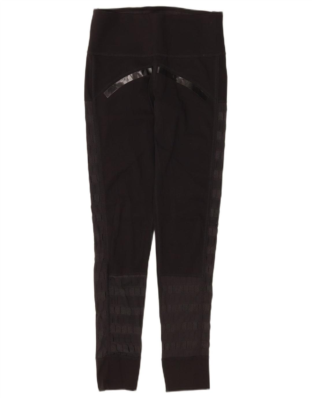 Leggings grafici ADIDAS da donna Stella McCartney UK 8 piccoli a righe nere