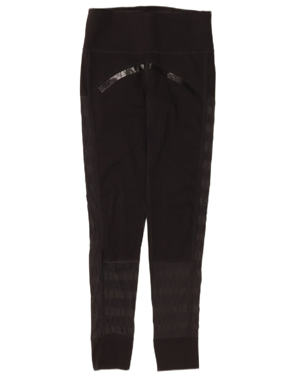 Leggings grafici ADIDAS da donna Stella McCartney UK 8 piccoli a righe nere