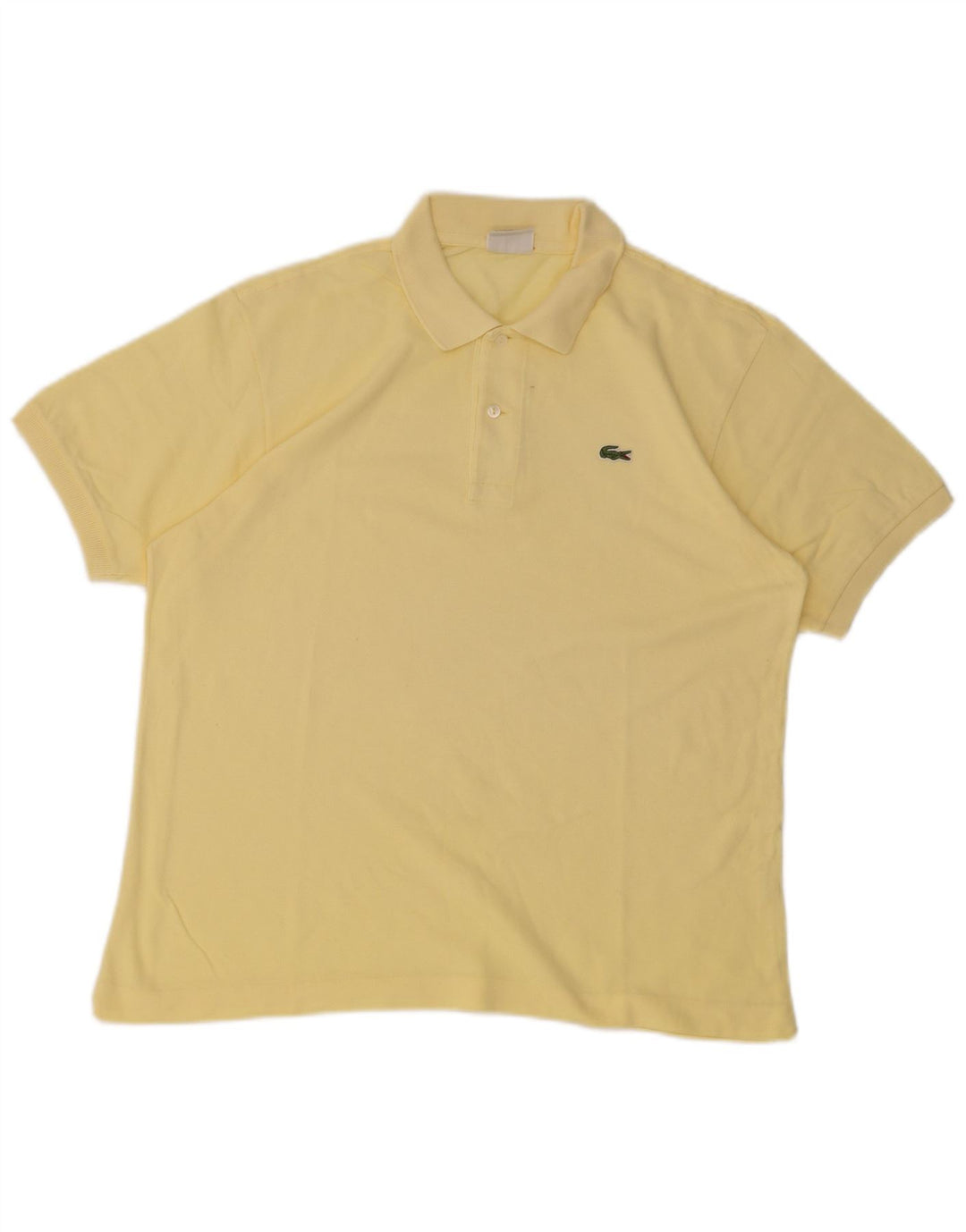 Polo da uomo Lacoste taglia 5 grande gialla