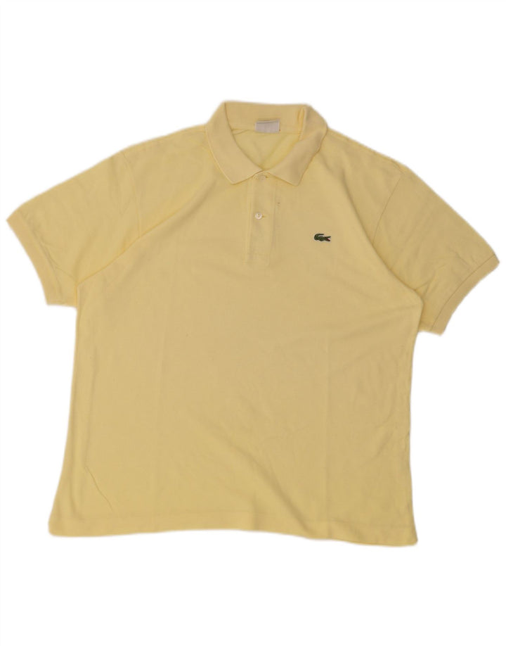 Polo da uomo Lacoste taglia 5 grande gialla