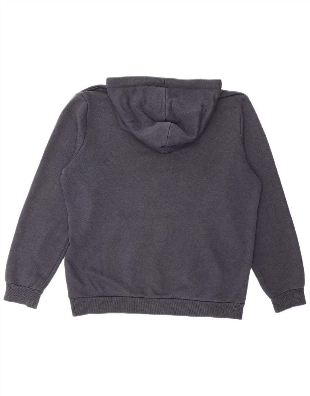 Felpa con cappuccio grafica da uomo Puma media cotone blu navy