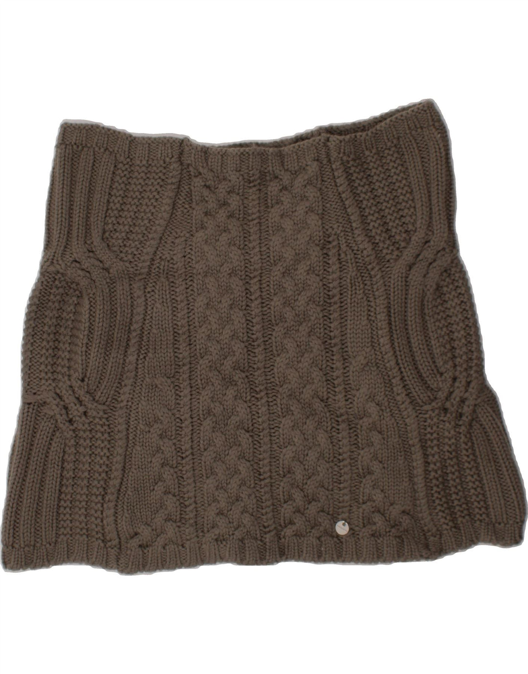 KAREN MILLEN Womens Shoulder Shawl One Size Grey Wool Vintage Karen Millen and Second-Hand Karen Millen from Messina Hembry 