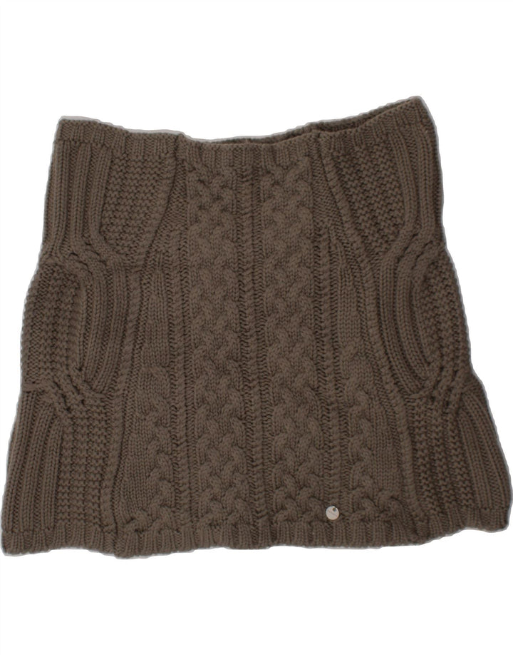 KAREN MILLEN Womens Shoulder Shawl One Size Grey Wool Vintage Karen Millen and Second-Hand Karen Millen from Messina Hembry 