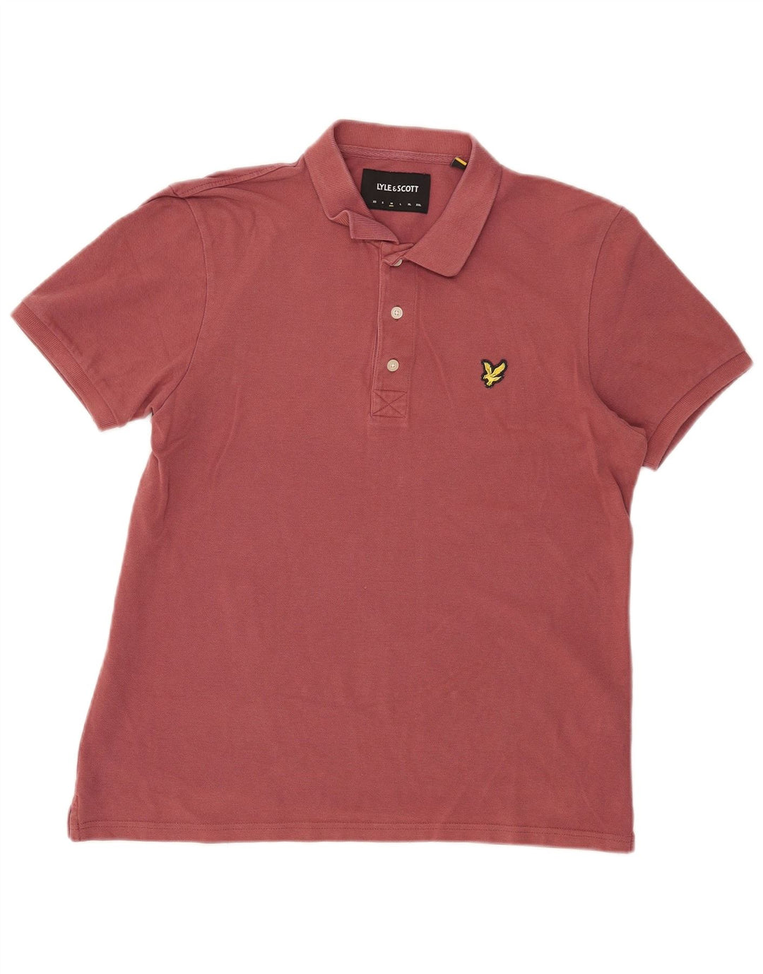Polo da uomo Lyle & Scott media marrone