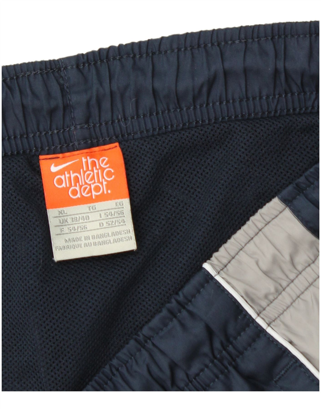 Pantaloncini sportivi da uomo NIKE XL blu navy in poliestere color block