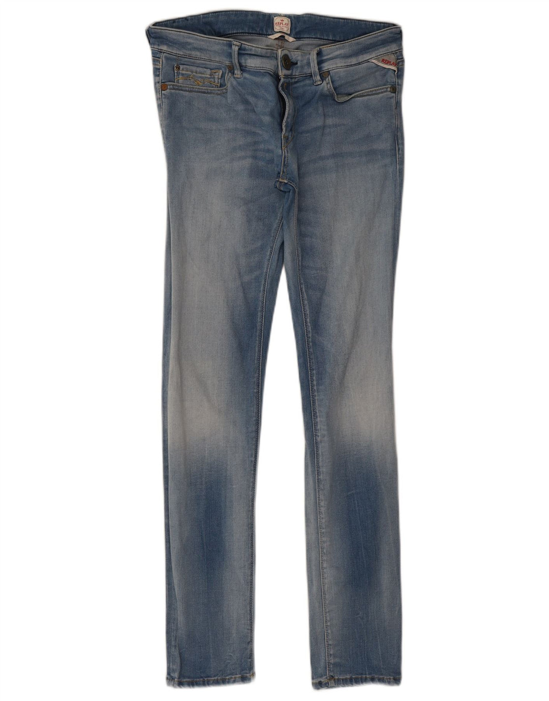 Jeans skinny da donna Replay W29 L30 cotone blu