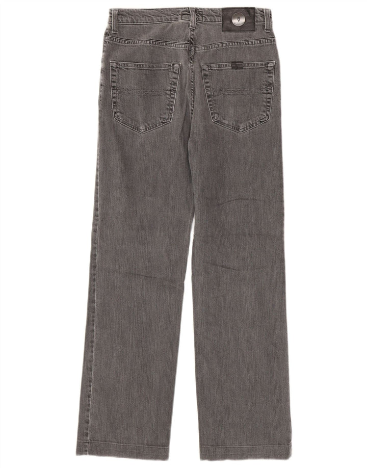 Jeans Straight Uomo Trussardi W30 L30 Cotone Grigio