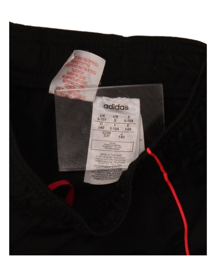 Pantaloni tuta da bambina ADIDAS Joggers 9-10 anni Poliestere nero