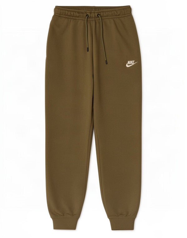 Pantaloni della tuta da donna Nike Joggers UK 6 XS cotone kaki