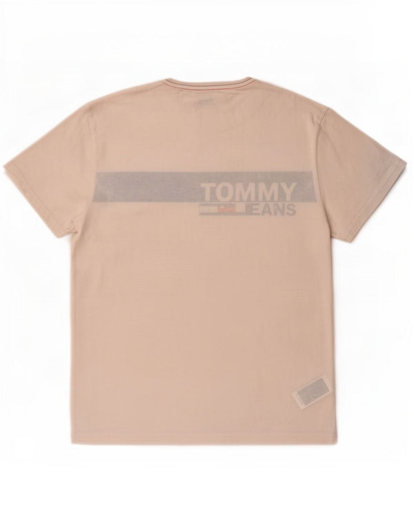 T-shirt grafica da uomo con vestibilità regolare Tommy Hilfiger Top Small White Colourblock