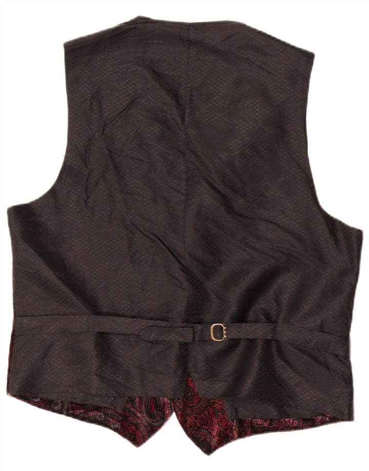 Gilet da uomo Trend medio multicolore Paisley sintetico