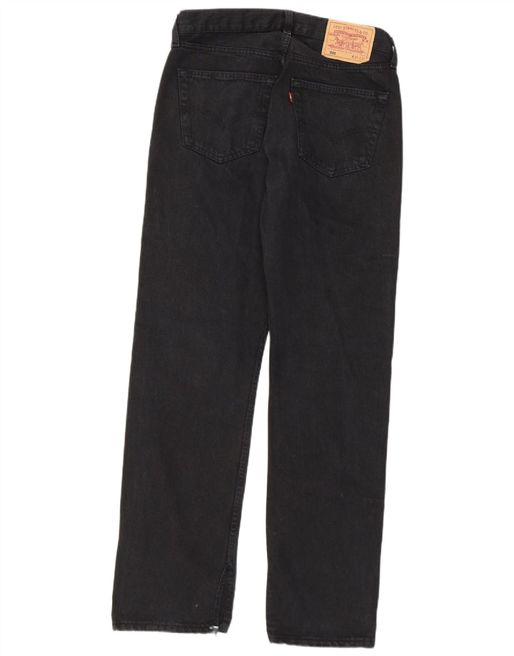 Levi's Uomo 501 Jeans dritti W31 L32 Cotone Nero
