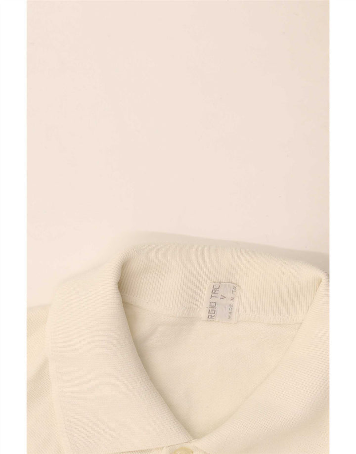 Polo da uomo Sergio Tacchini medio bianco sporco