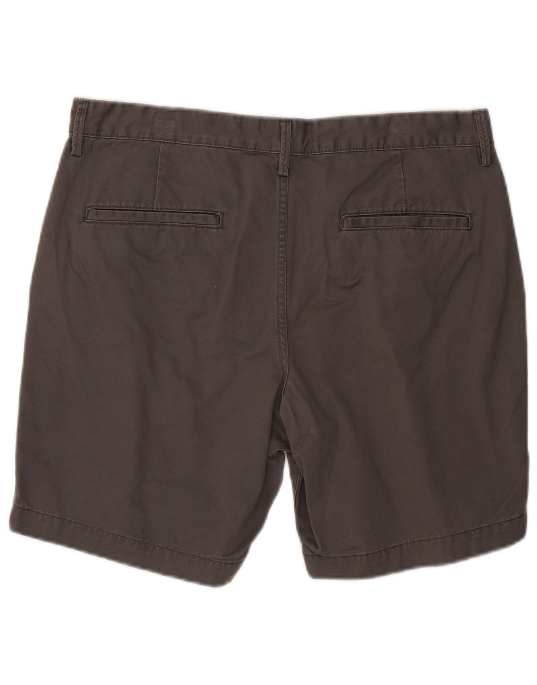 Gap Pantaloncini chino kaki da uomo W36 grandi in cotone grigio