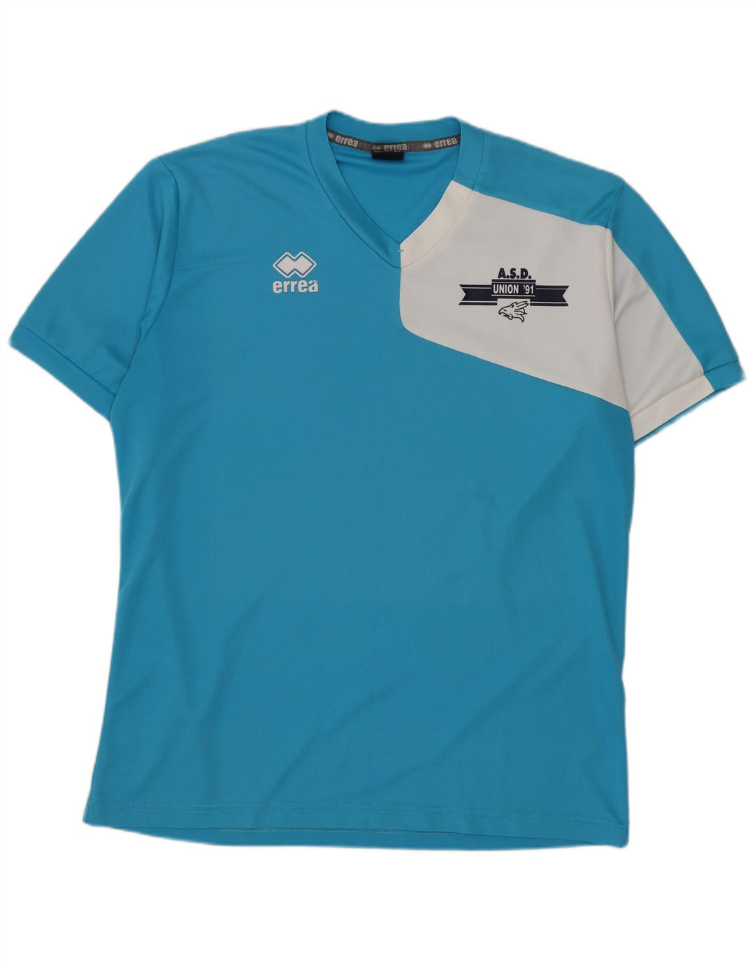 T-shirt da uomo Errea Top XL Blu Colourblock