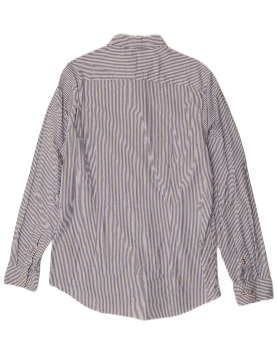 Camicia slim fit da uomo Tommy Hilfiger XL in cotone a righe blu