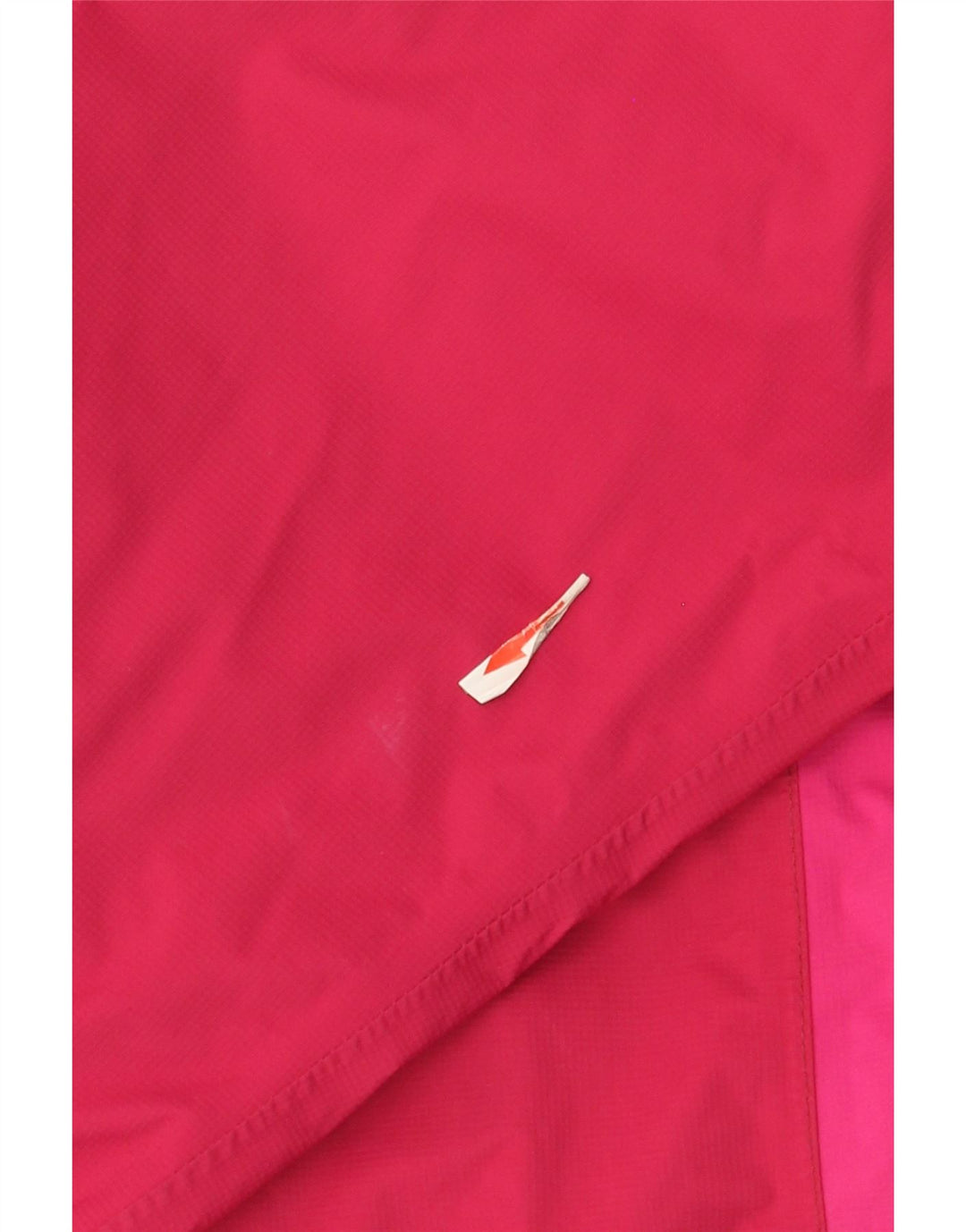 Giacca antipioggia da donna con cappuccio Berghaus UK 12 Nylon color block rosa medio
