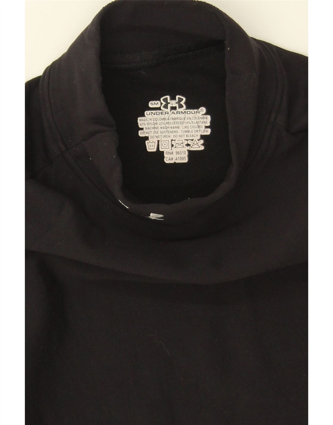 Maglia a maniche lunghe da donna Under Armour UK 10 piccola in nylon nero
