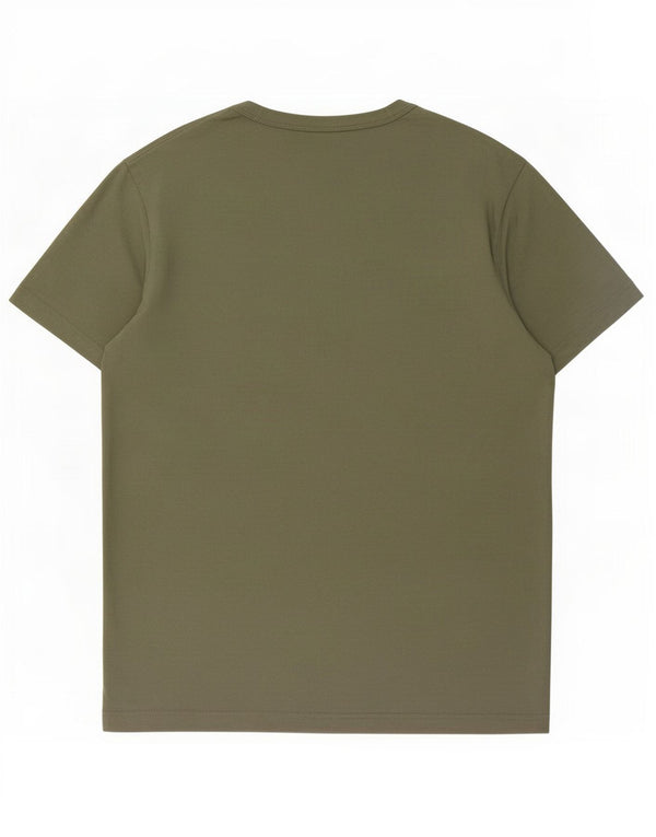 T-shirt da uomo Champion Top grande in cotone kaki