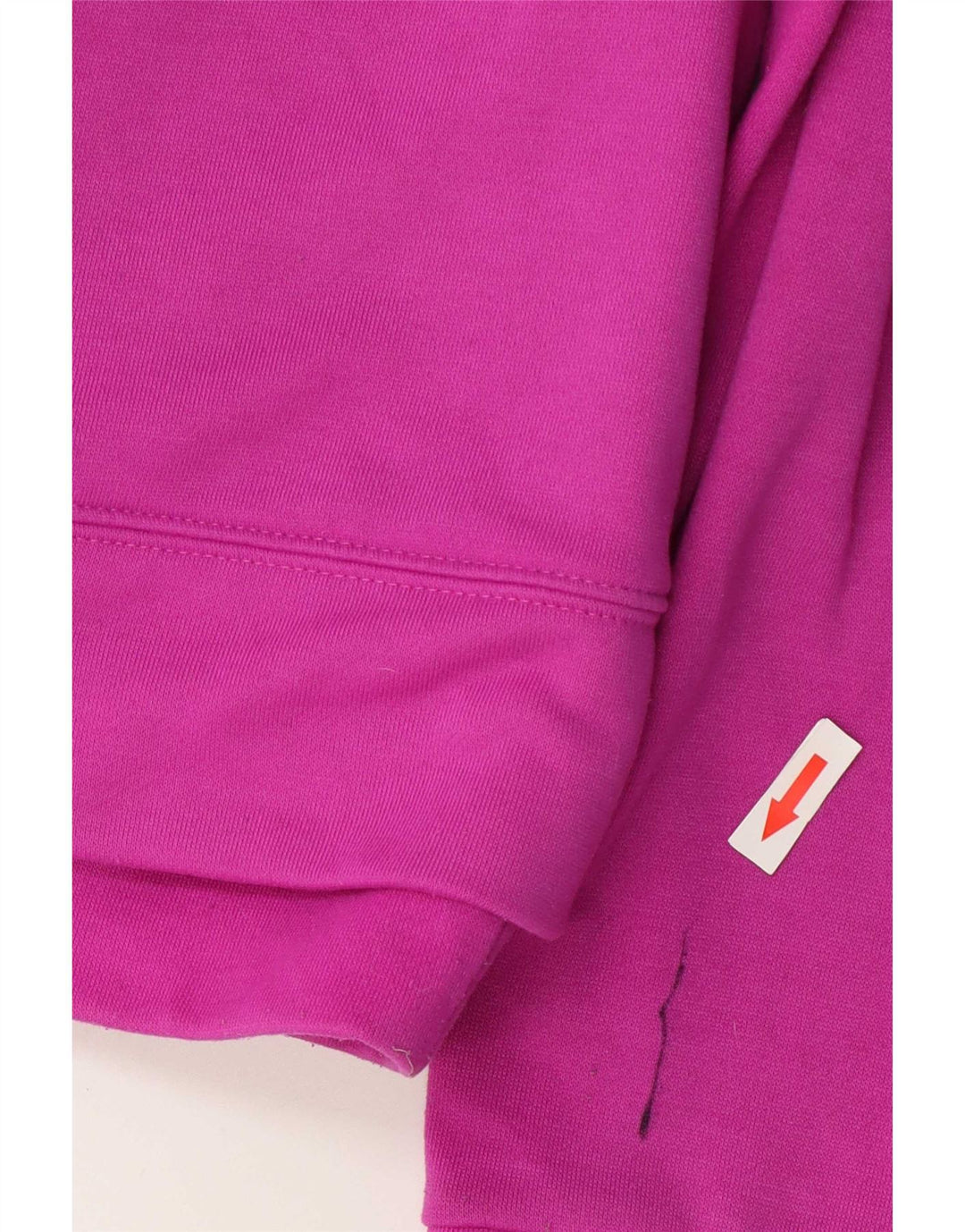 Maglione con cappuccio e zip Adidas Climalite da donna UK 12/14 Poliestere rosa medio