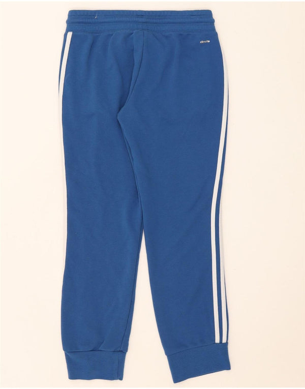Pantaloni da jogging Adidas Climalite da donna UK 12/14 Blu medio