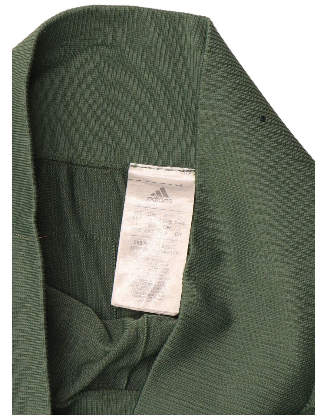 Leggings Adidas da donna UK 8/10 piccolo poliestere verde