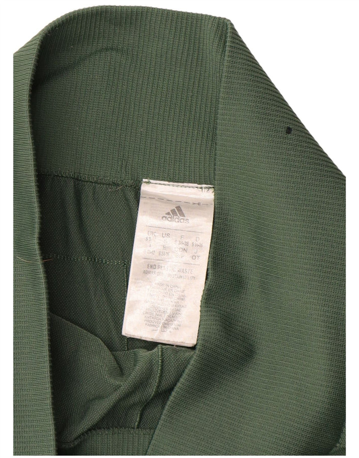 Leggings Adidas da donna UK 8/10 piccolo poliestere verde