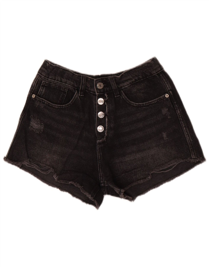 Pantaloncini in denim invecchiato ZARA per ragazze 9-10 anni W24 Grigio