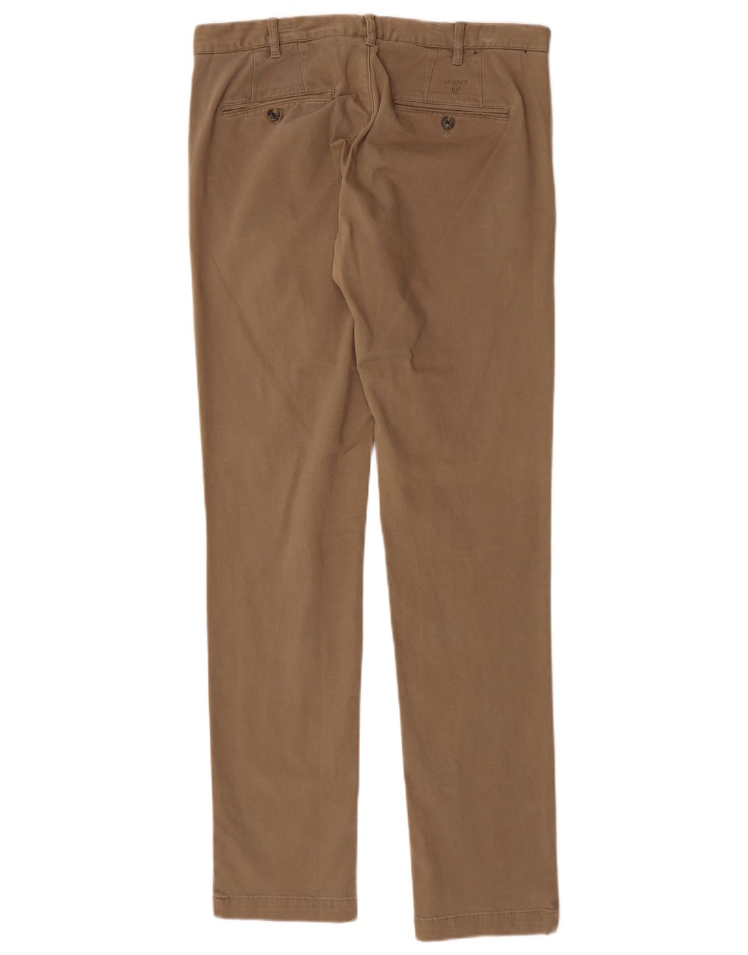 GANT Womens Slim Chino Trousers W34 L33 Beige