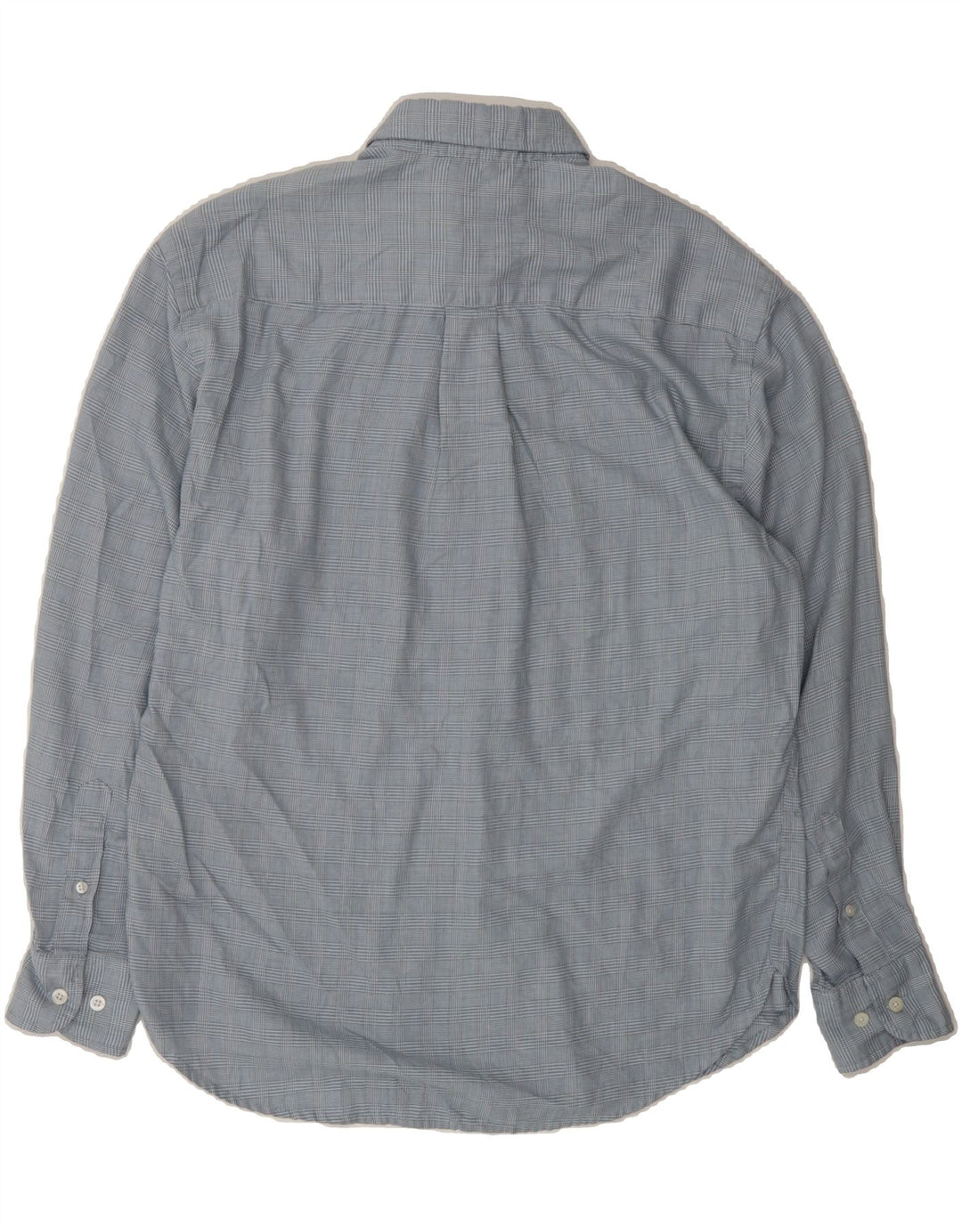 DOCKERS Mens Shirt Small Blue Check Cotton Vintage Dockers and Second-Hand Dockers from Messina Hembry 