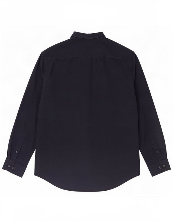Camicia Armani Collezioni Uomo XL Blu Navy Maculato