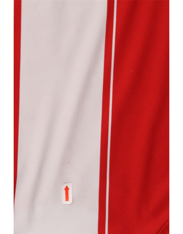 T-shirt grafica ADIDAS da bambino FC Bayern Munchen 15-16 anni a righe rosse