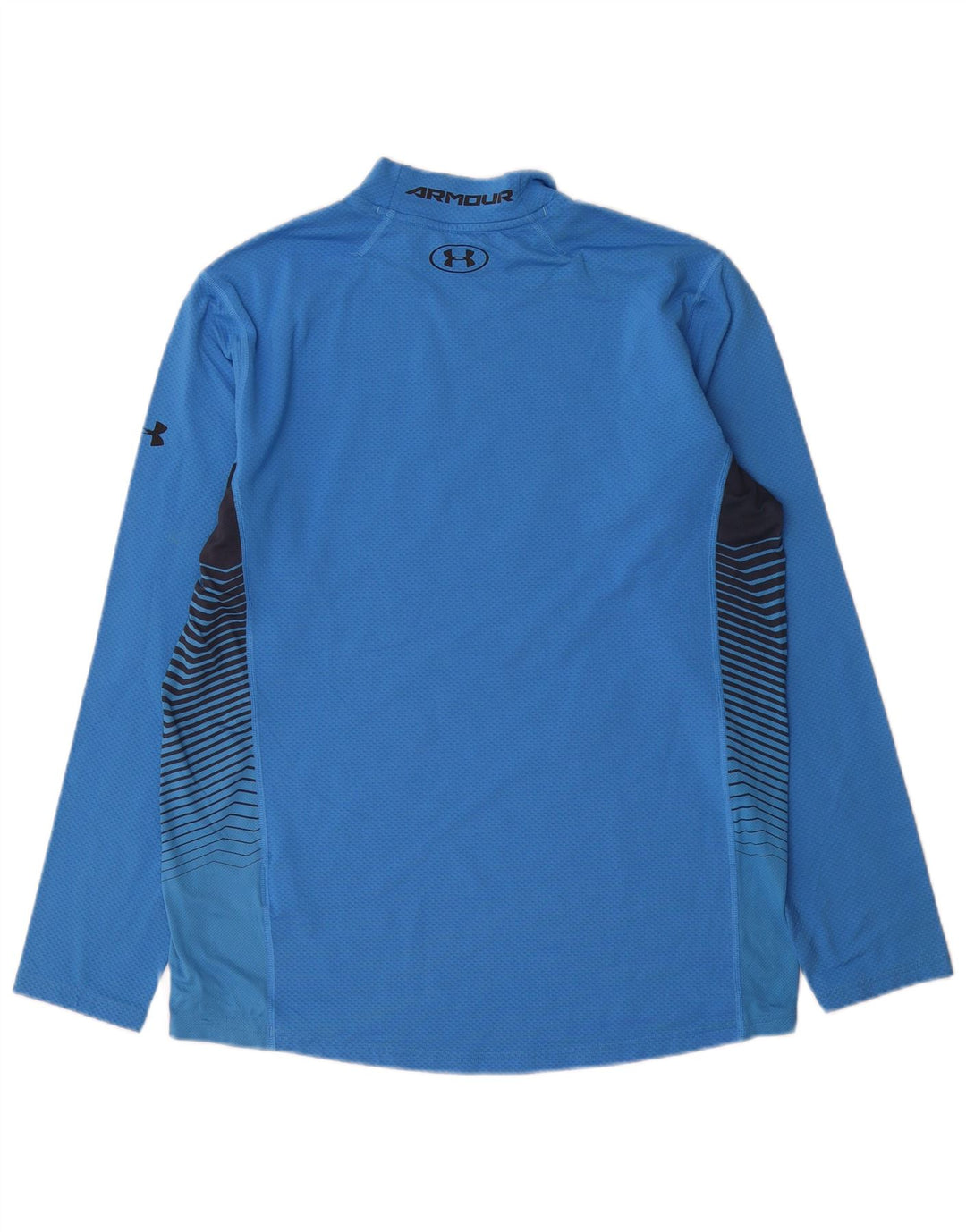 Maglia da uomo Under Armour a maniche lunghe grande blu in poliestere